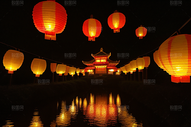 孔明灯祈福与信仰