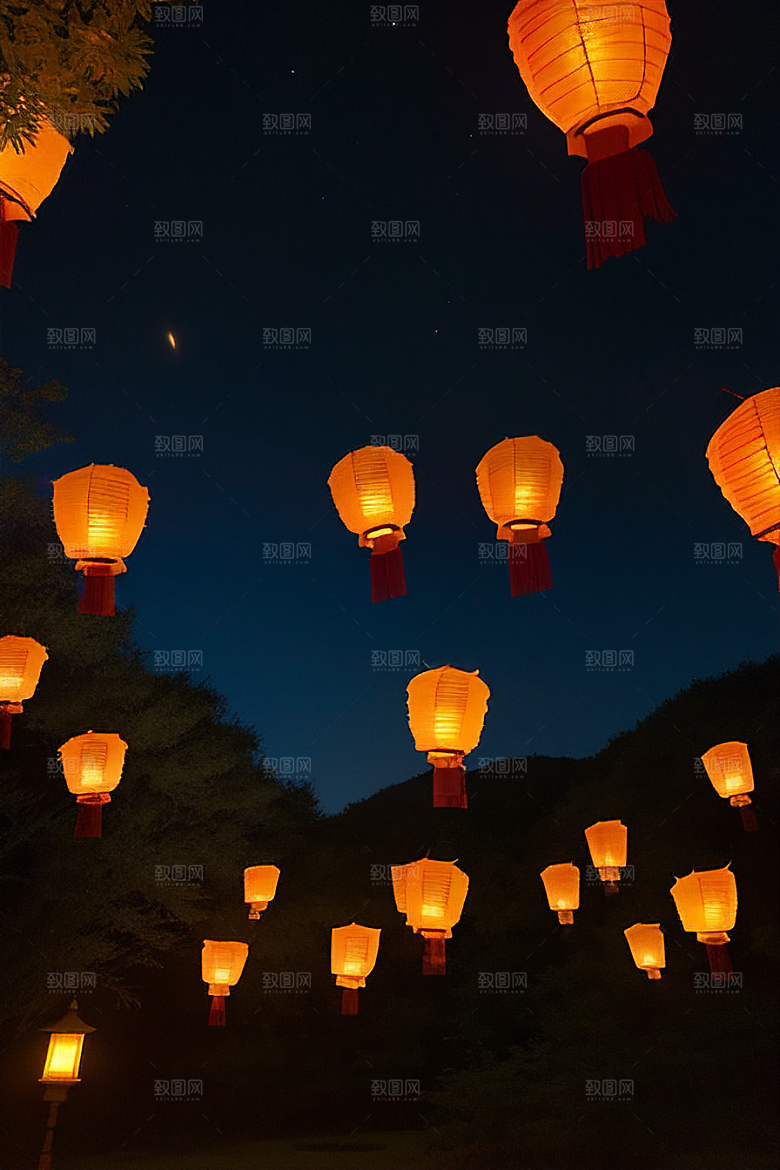 孔明灯祈福与信仰