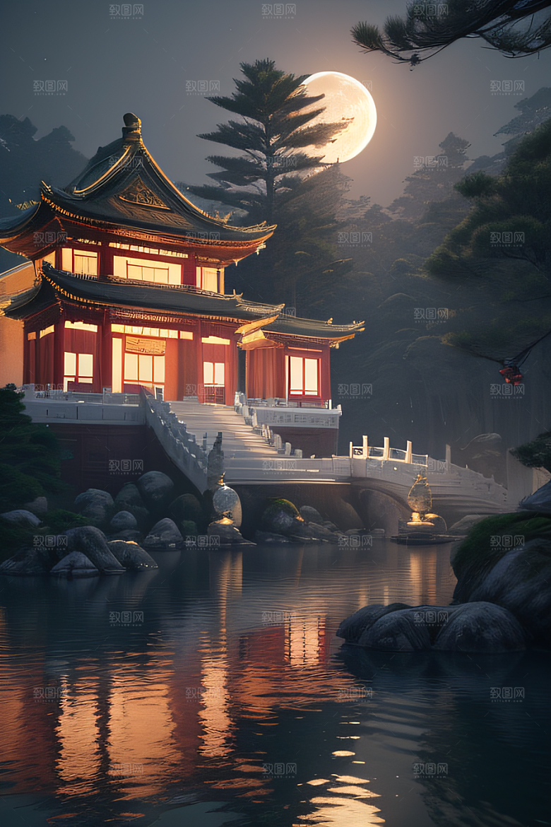 仙境奇观梦幻迷离犹如画面