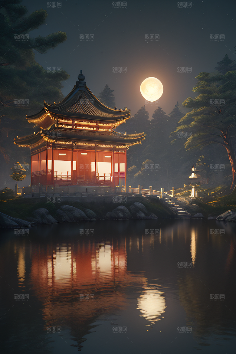 仙境奇观梦幻迷离犹如画面