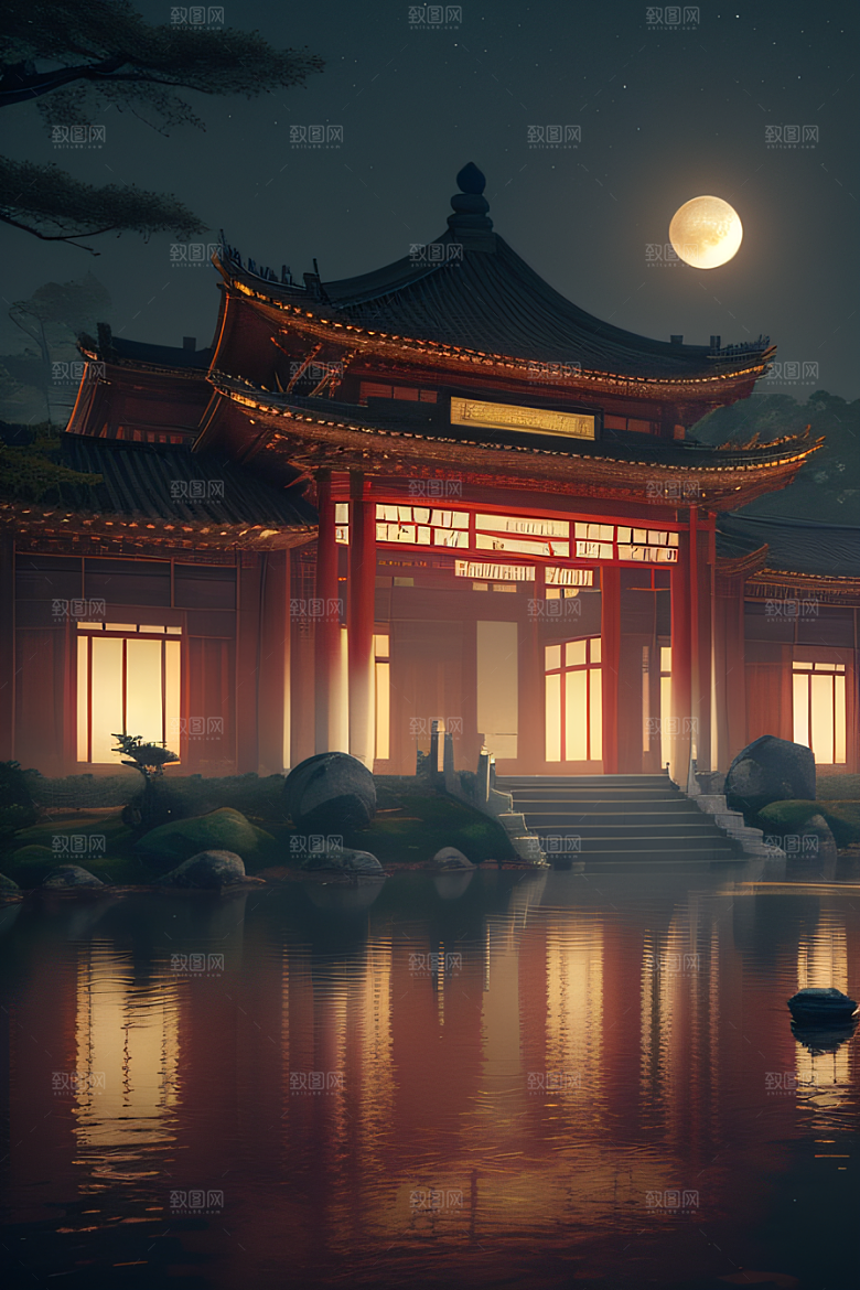 仙境奇观梦幻迷离犹如画面