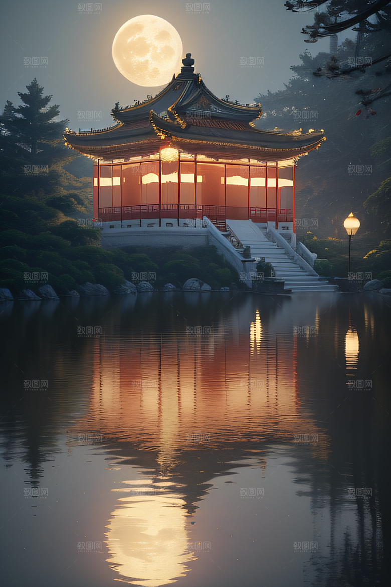 古风画卷醉人美景如诗如画