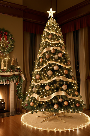 灯光圣诞树的历史发展