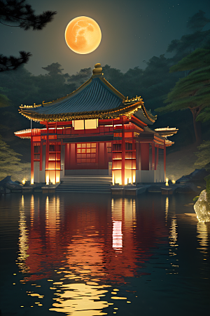仙境奇观梦幻迷离犹如画面