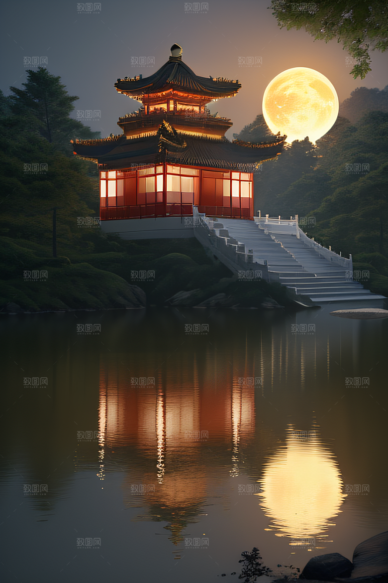 仙境奇观梦幻迷离犹如画面