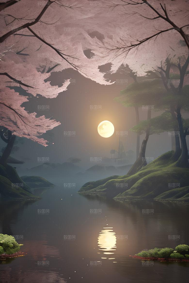 仙境奇观梦幻迷离犹如画面