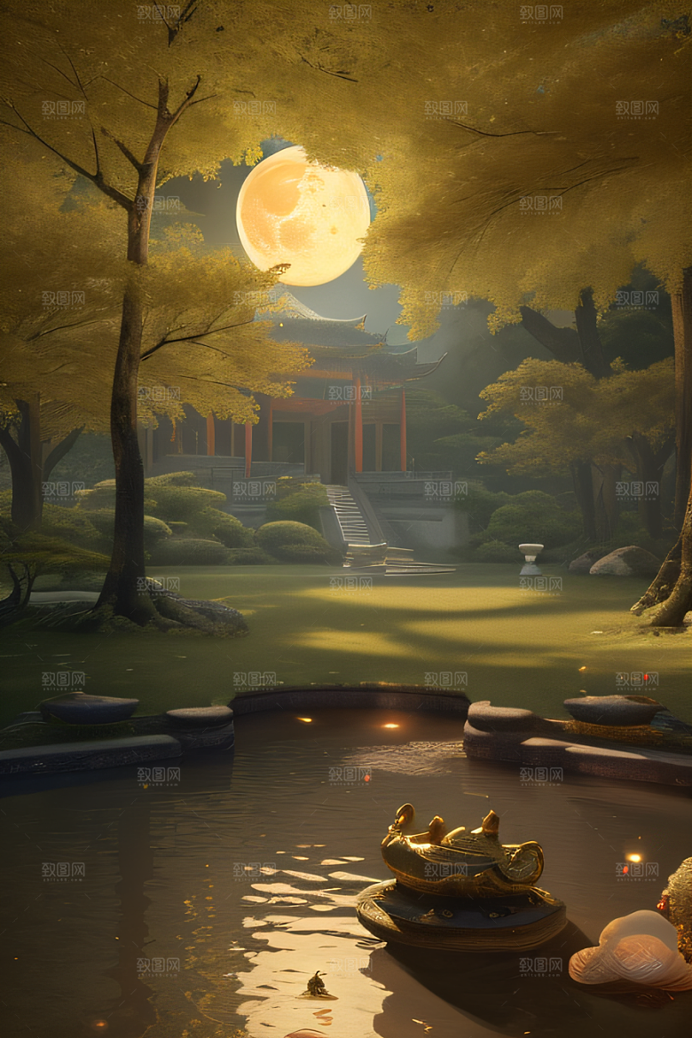 仙境奇观梦幻迷离犹如画面