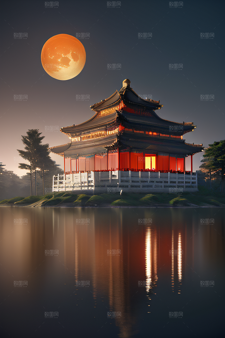 神秘古国超宽视角感受中国古风