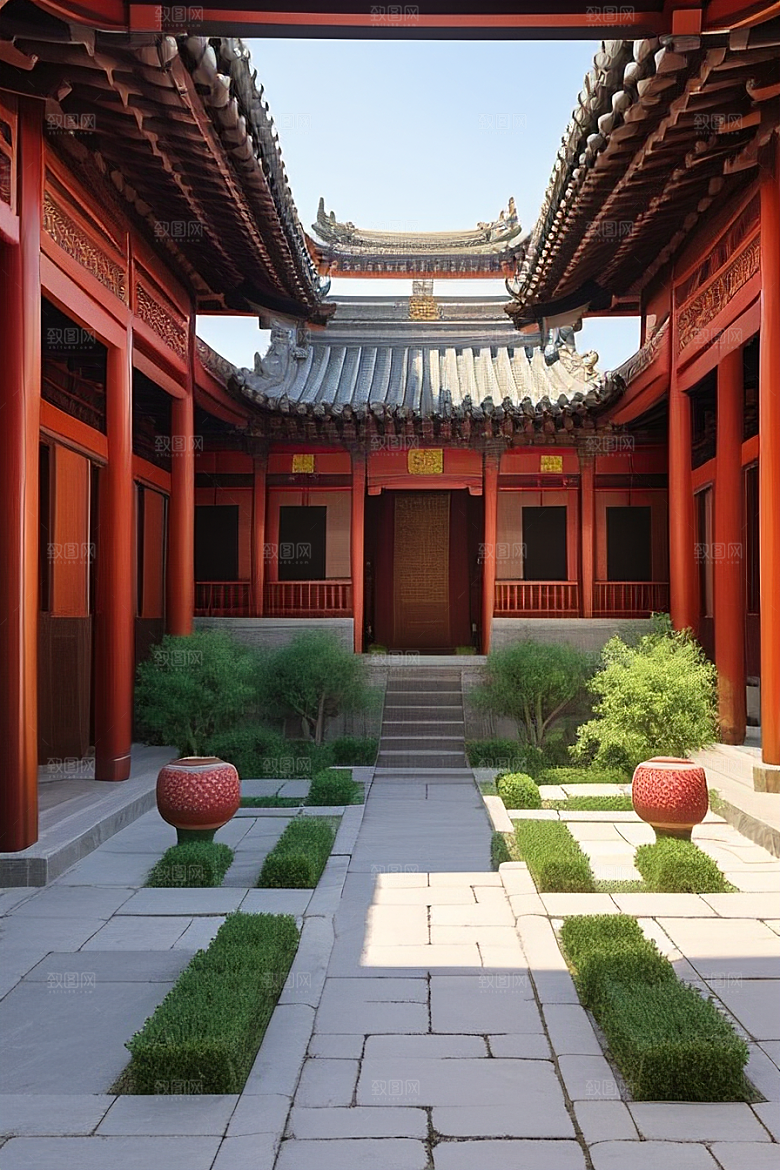 中西合璧的四合院装修