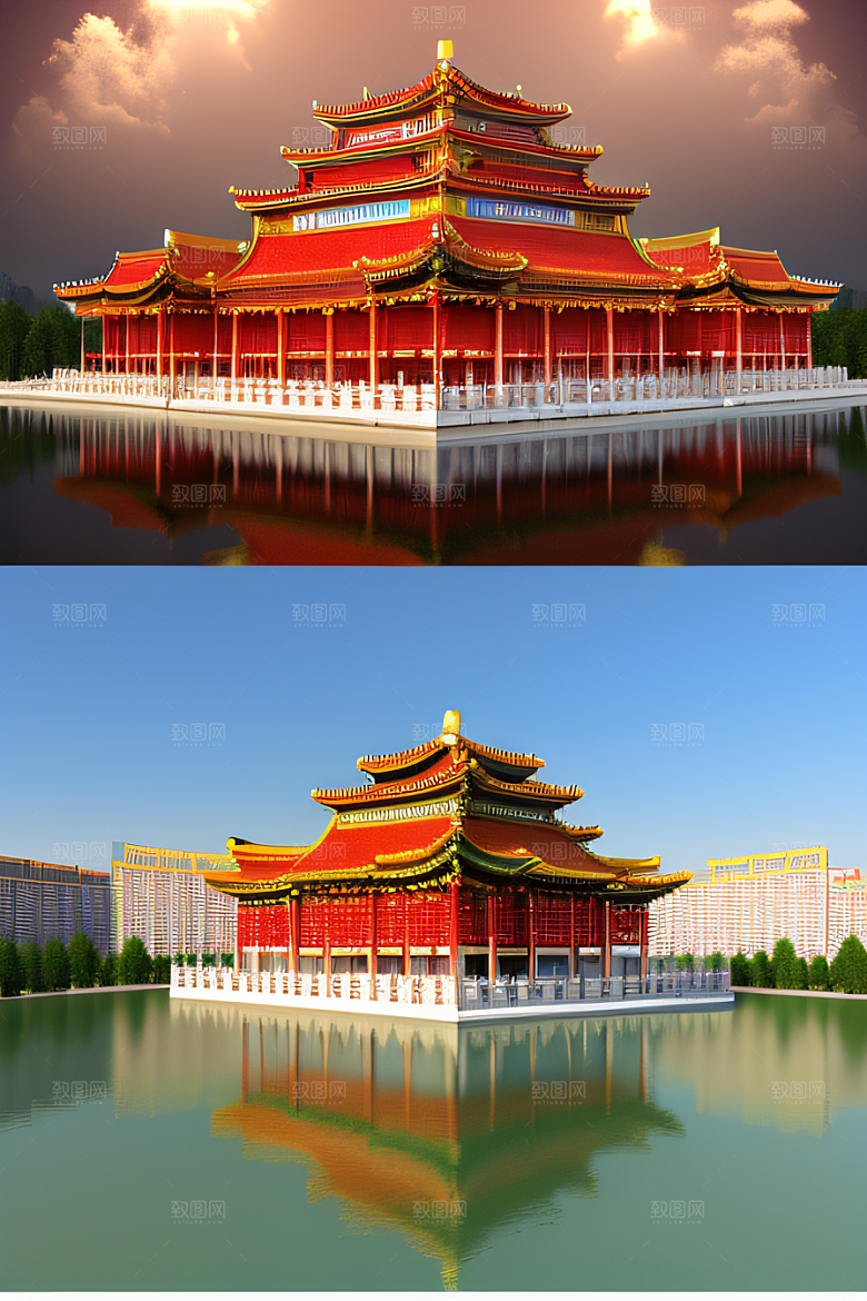天宫童话迷人可爱的场景呈现