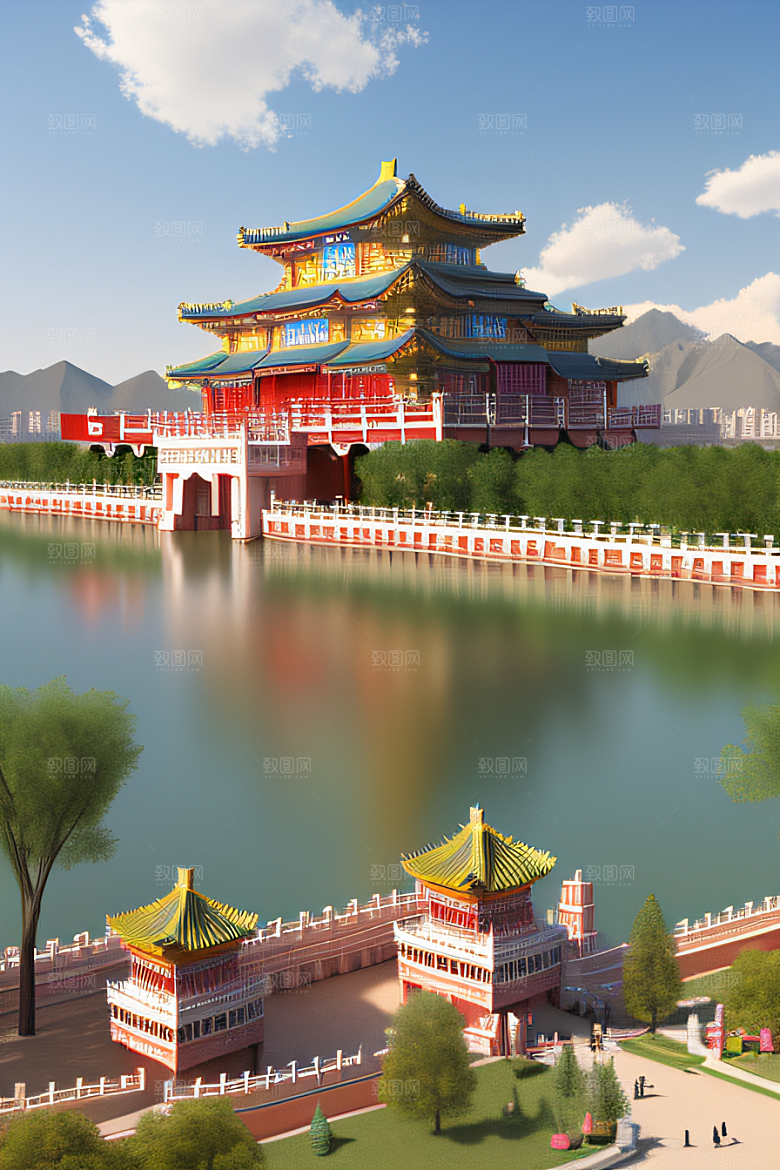 天宫奇幻令人心动的可爱场景