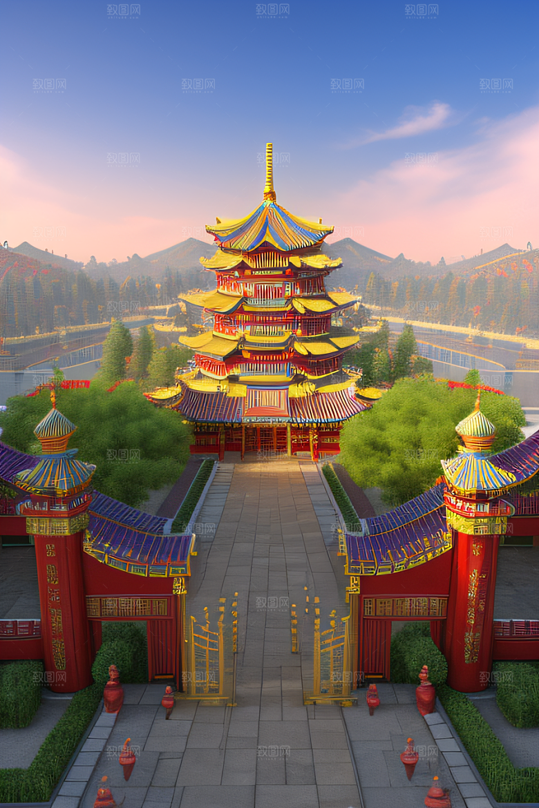 天宫奇幻令人心动的可爱场景