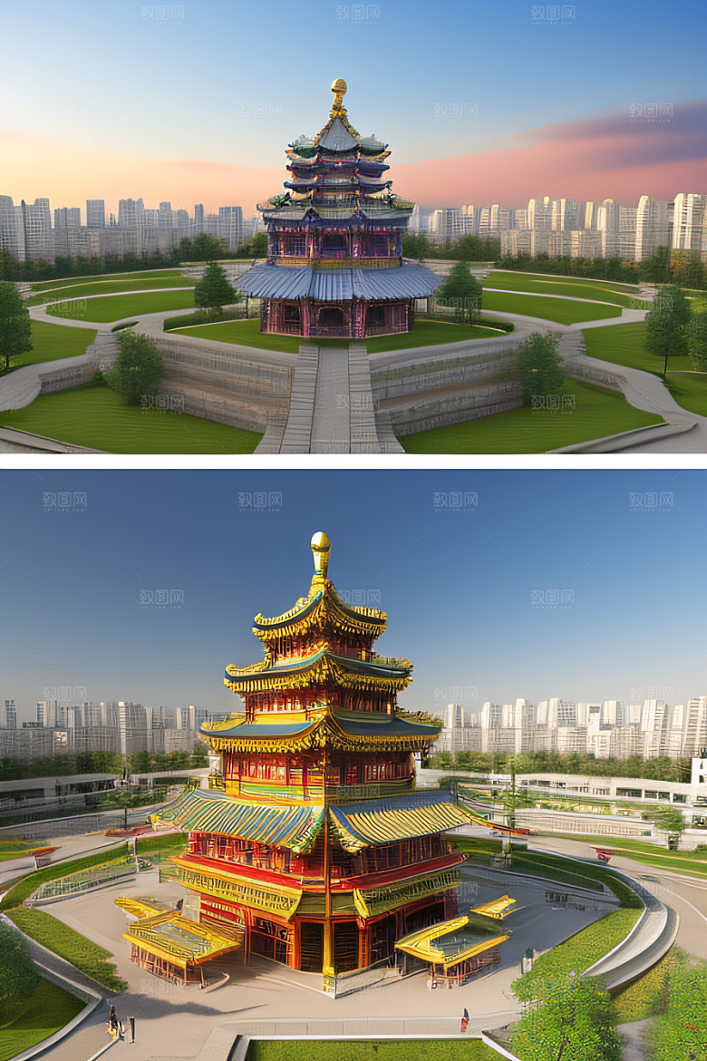 天宫奇幻令人心动的可爱场景
