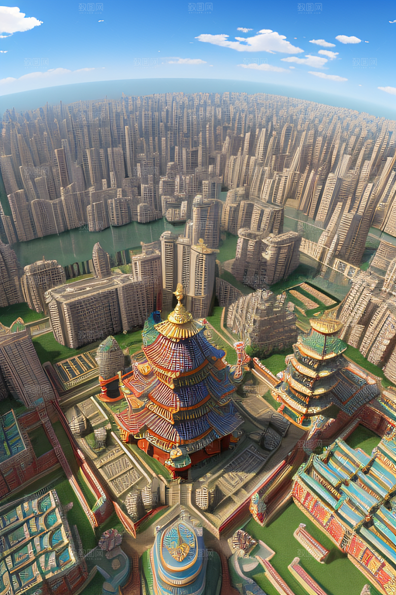 天宫奇幻令人心动的可爱场景