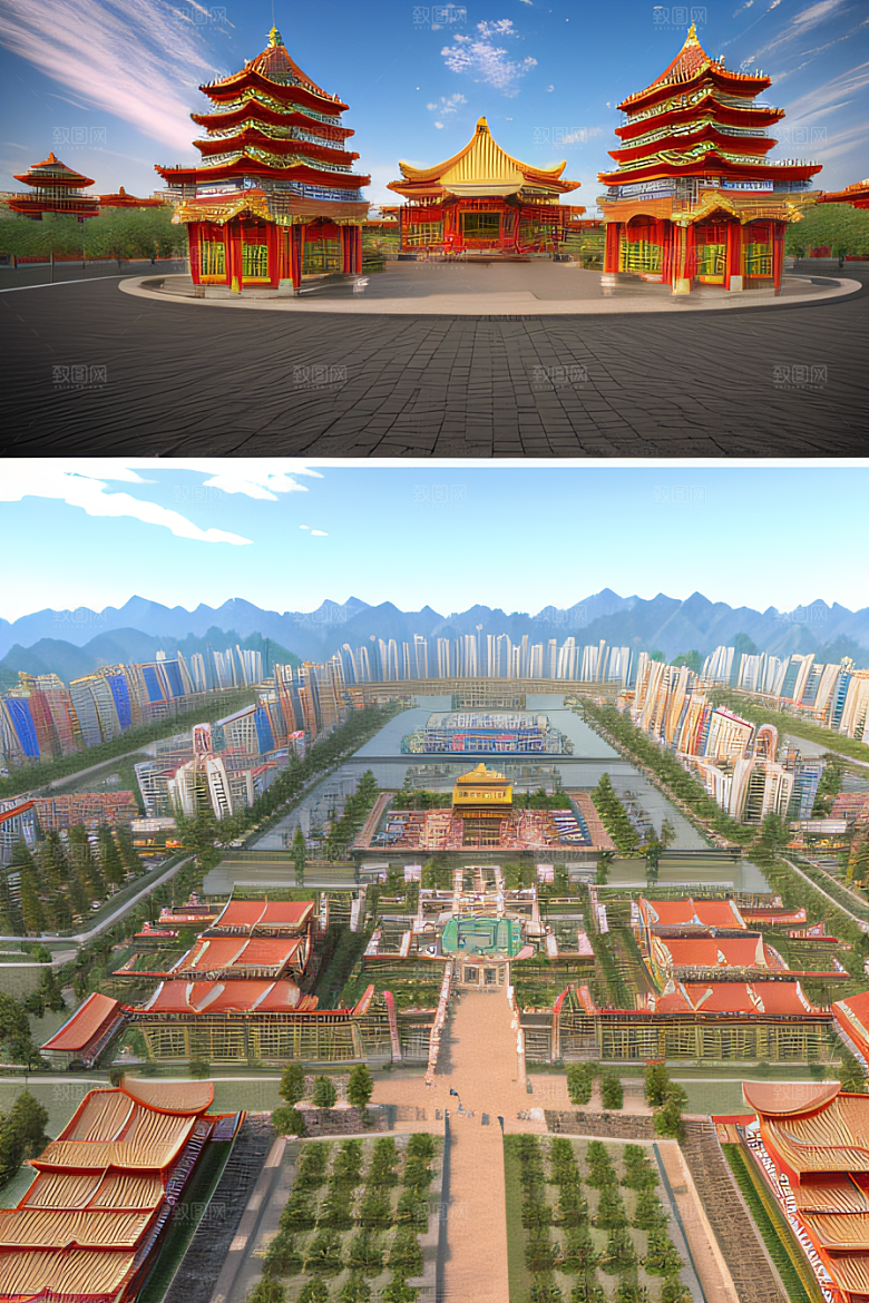 天宫奇幻令人心动的可爱场景