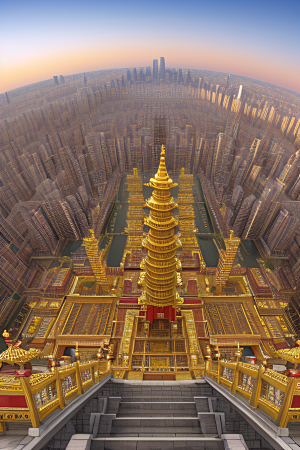 天宫乐园迷人可爱的场景