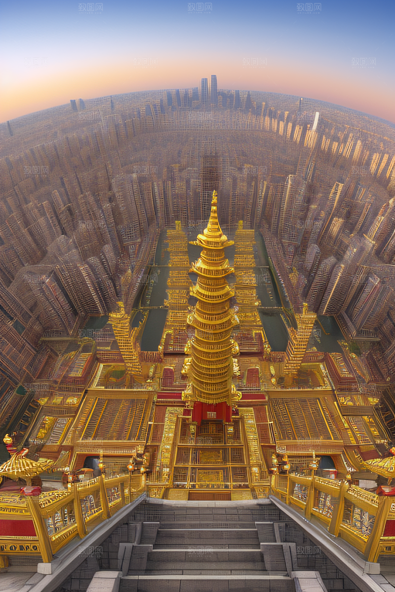天宫乐园迷人可爱的场景