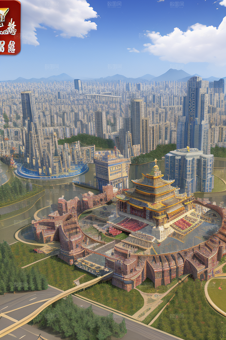 天宫乐园迷人可爱的场景