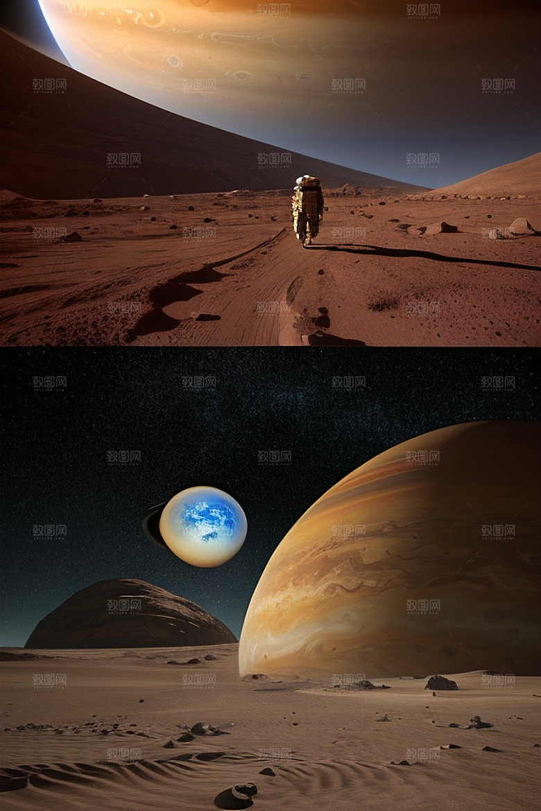 太阳系的色彩与形态之美