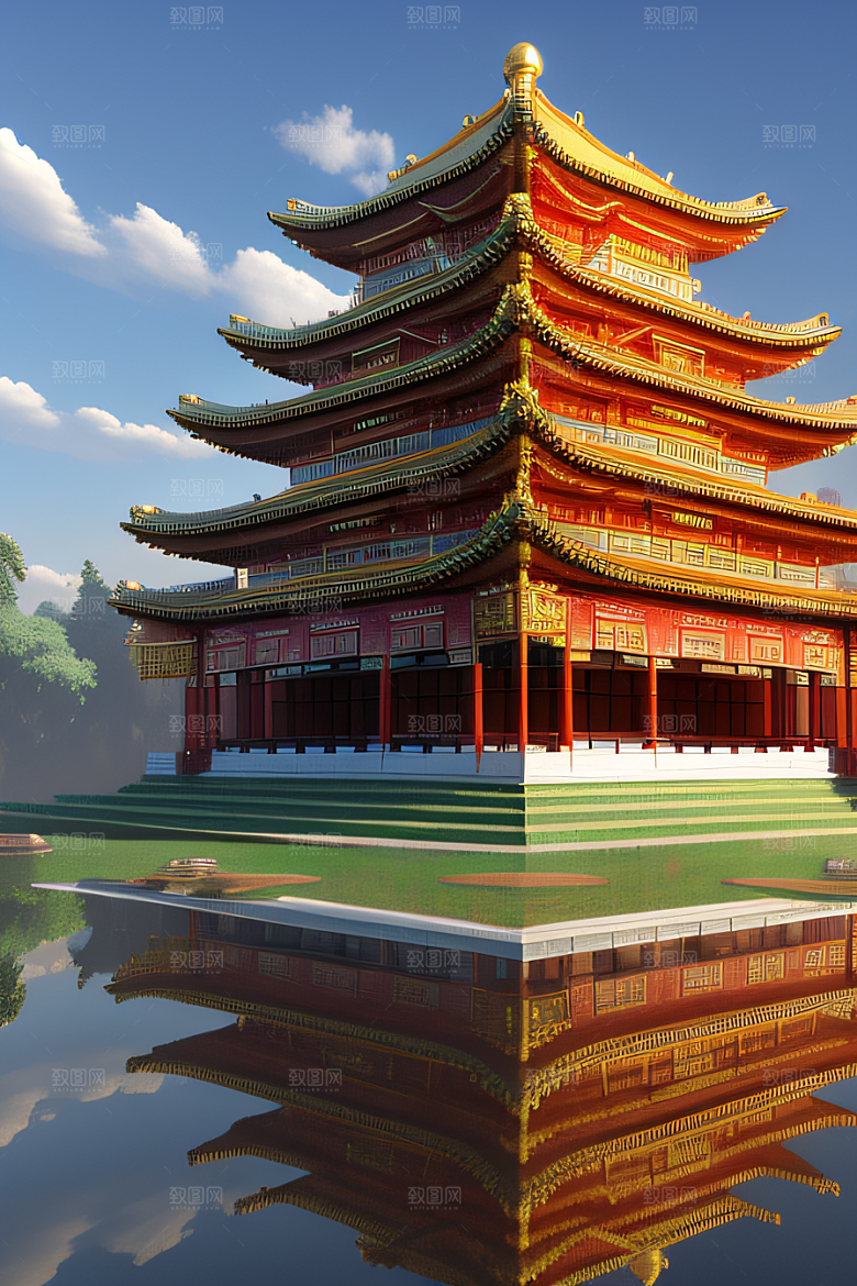 心动乐园迷人的天宫场景