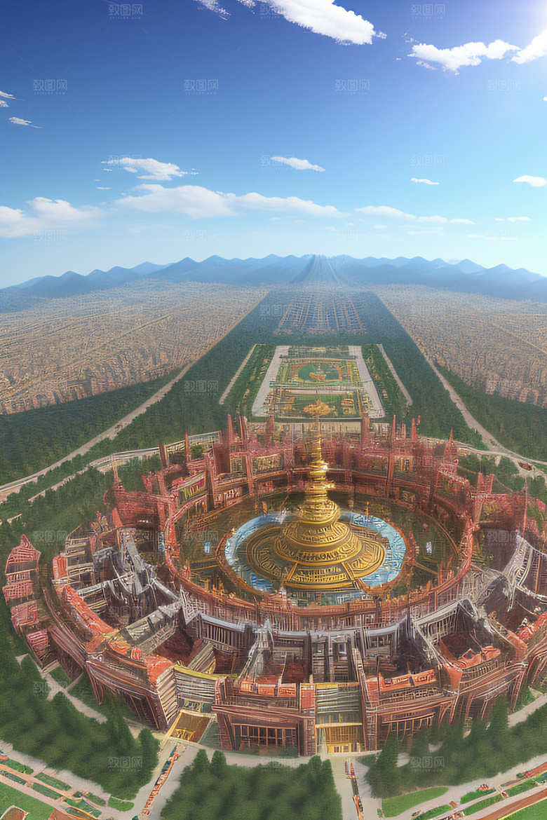 心动乐园迷人的天宫场景
