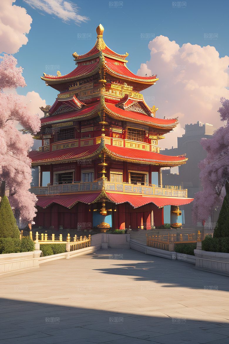 天宫童话迷人可爱的场景呈现