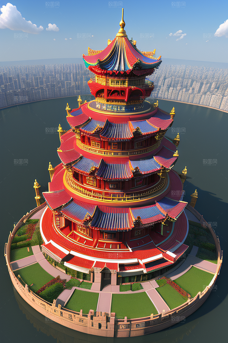 天宫童话迷人可爱的场景呈现