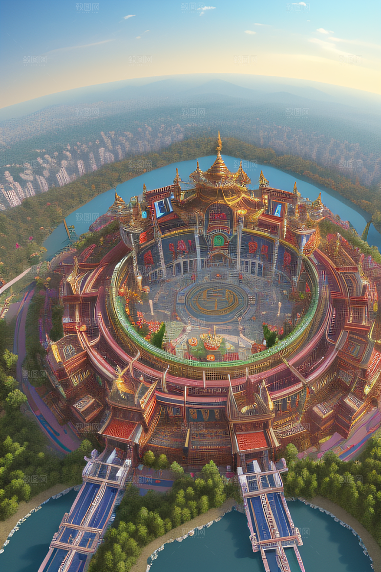 天宫奇幻令人心动的可爱场景