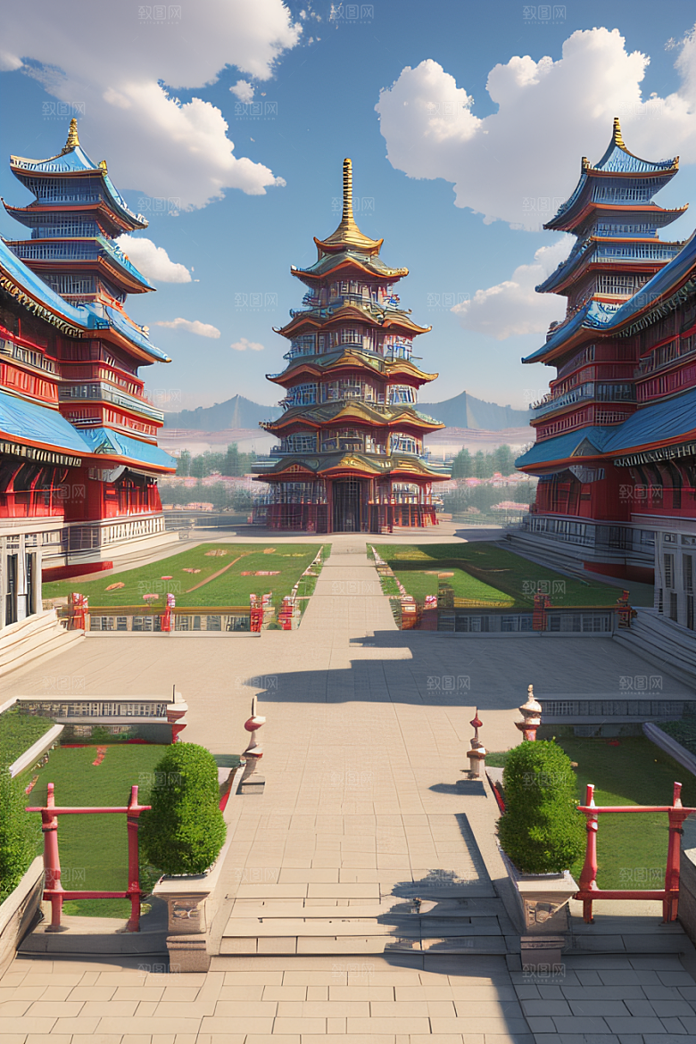 天宫奇幻令人心动的可爱场景