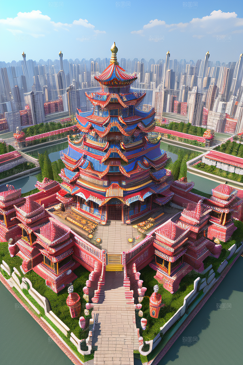 天宫奇幻令人心动的可爱场景