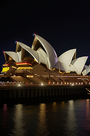 远观悉尼歌剧院的建筑魅力