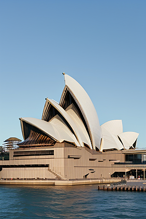 远看悉尼歌剧院的旅游魅力