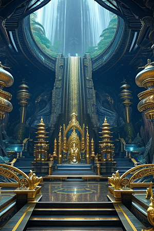 神秘量子宫殿揭示幻想建筑之魅力