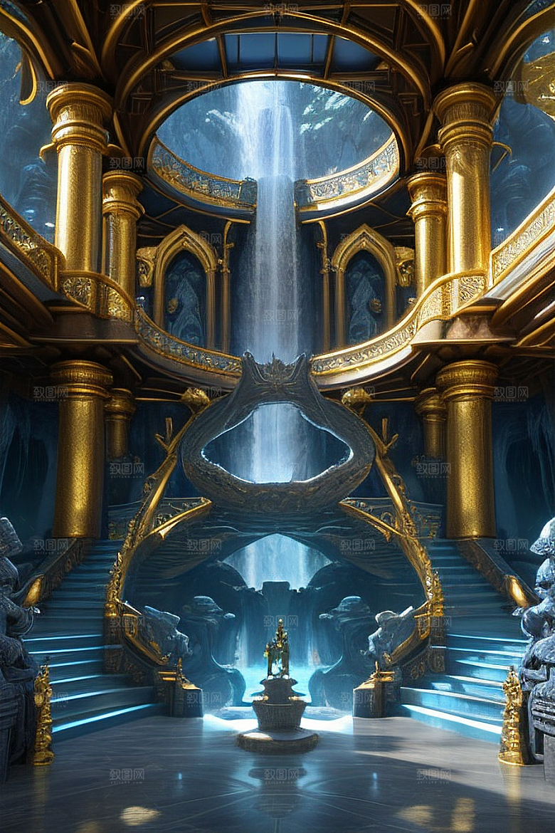 神秘量子宫殿揭示幻想建筑之魅力
