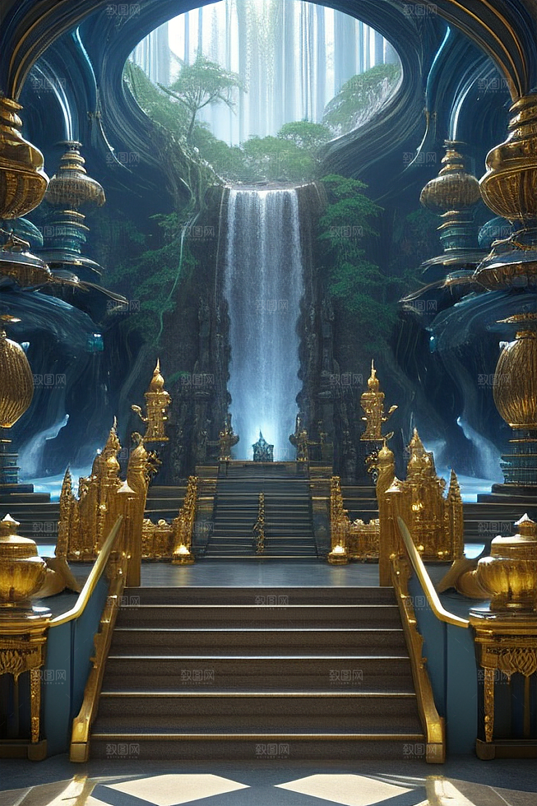 神秘量子宫殿揭示幻想建筑之魅力