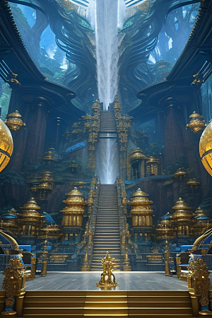 神秘量子宫殿揭示幻想建筑之魅力