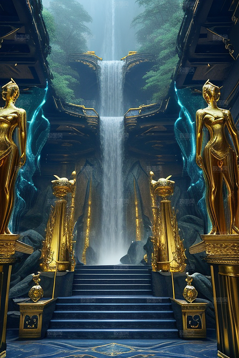 视觉盛宴身临其境奇幻宫殿之美