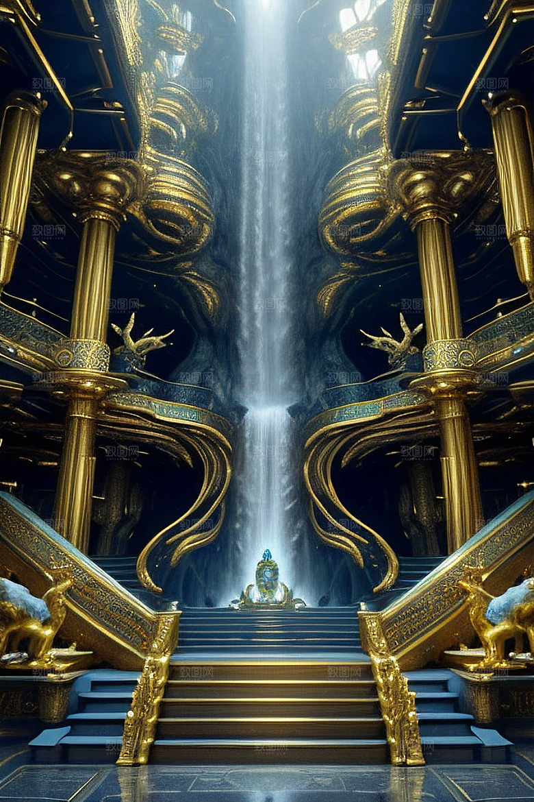 视觉盛宴身临其境奇幻宫殿之美