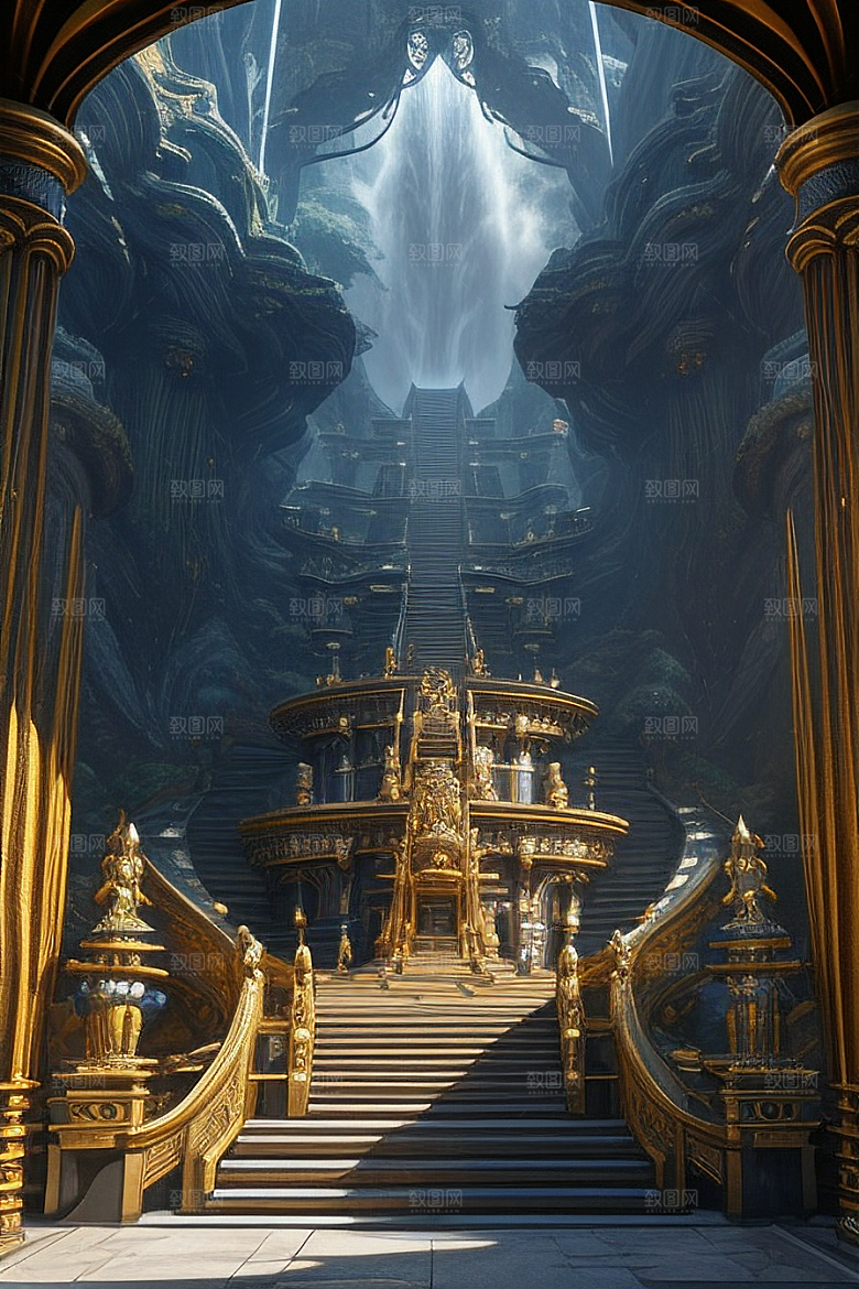 神秘量子宫殿揭示幻想建筑之魅力