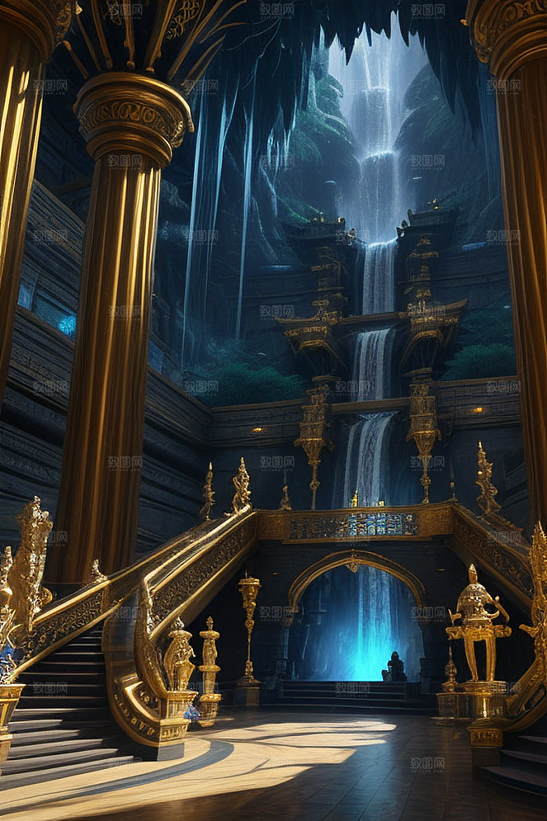 神秘量子宫殿揭示幻想建筑之魅力