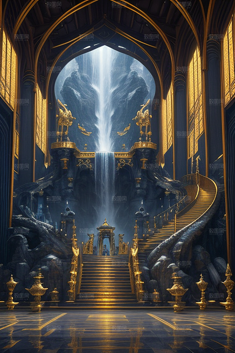 神秘量子宫殿揭示幻想建筑之魅力