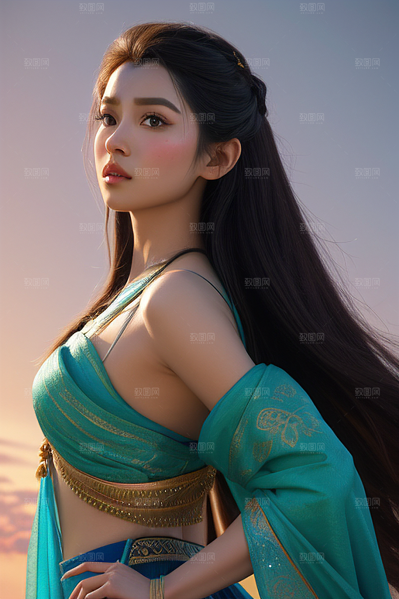 茉莉公主绝美风采