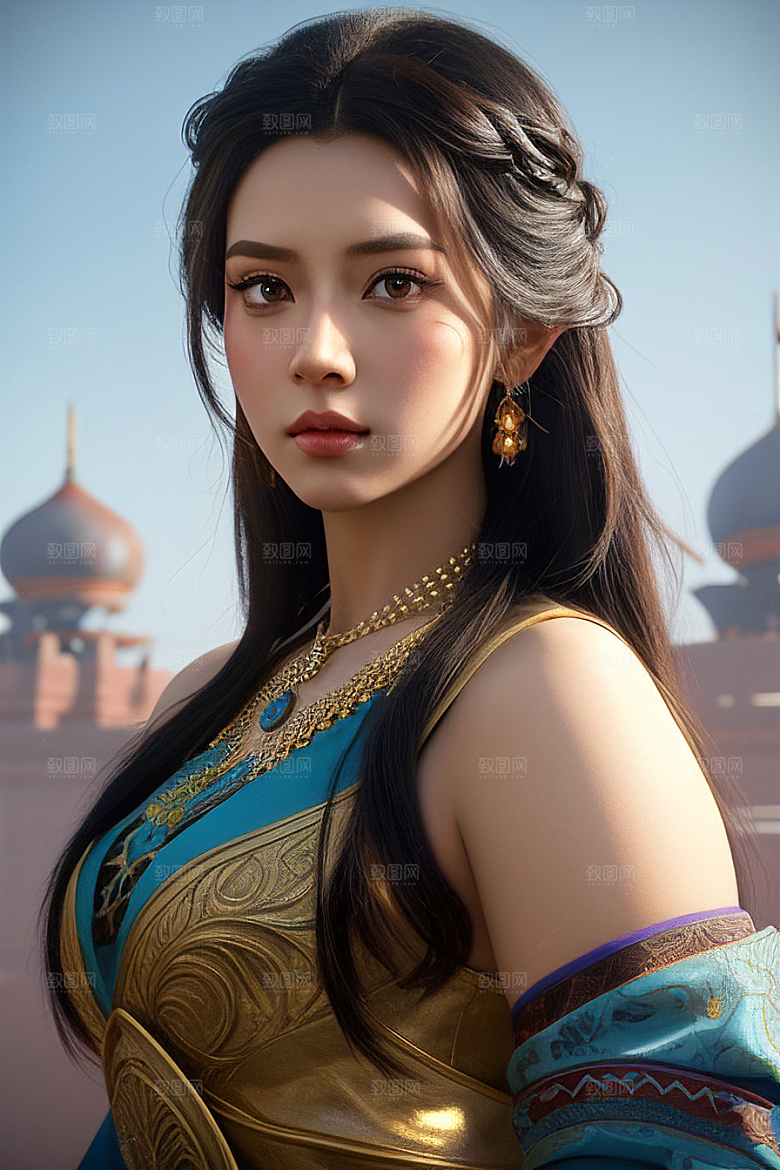 茉莉公主绝美风采