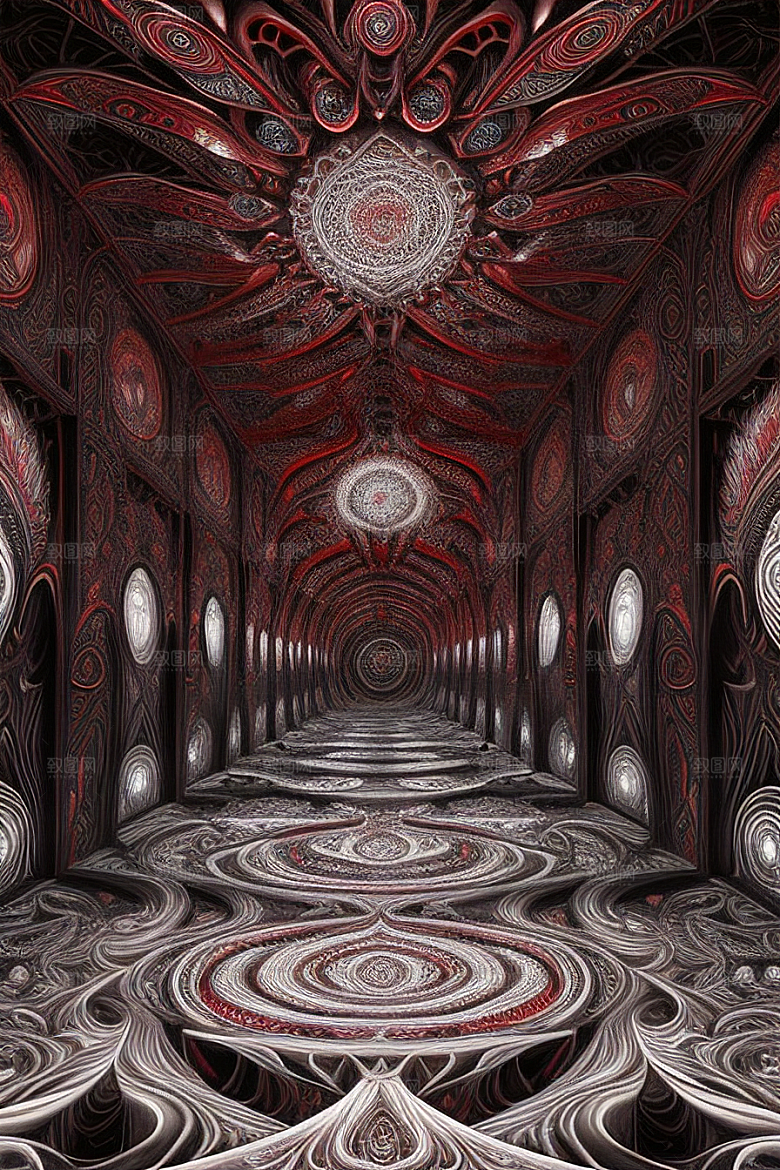 红色幻想宫殿神圣花园