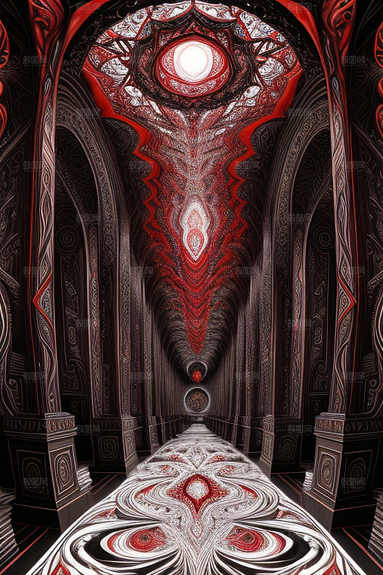 红色幻想宫殿神圣花园