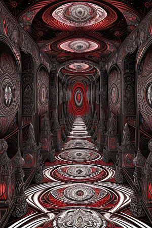 红色幻想宫殿神圣花园