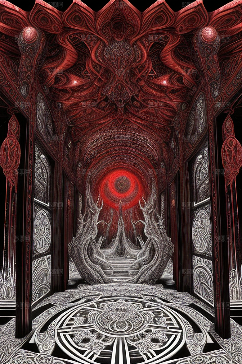 红色幻想宫殿神圣花园