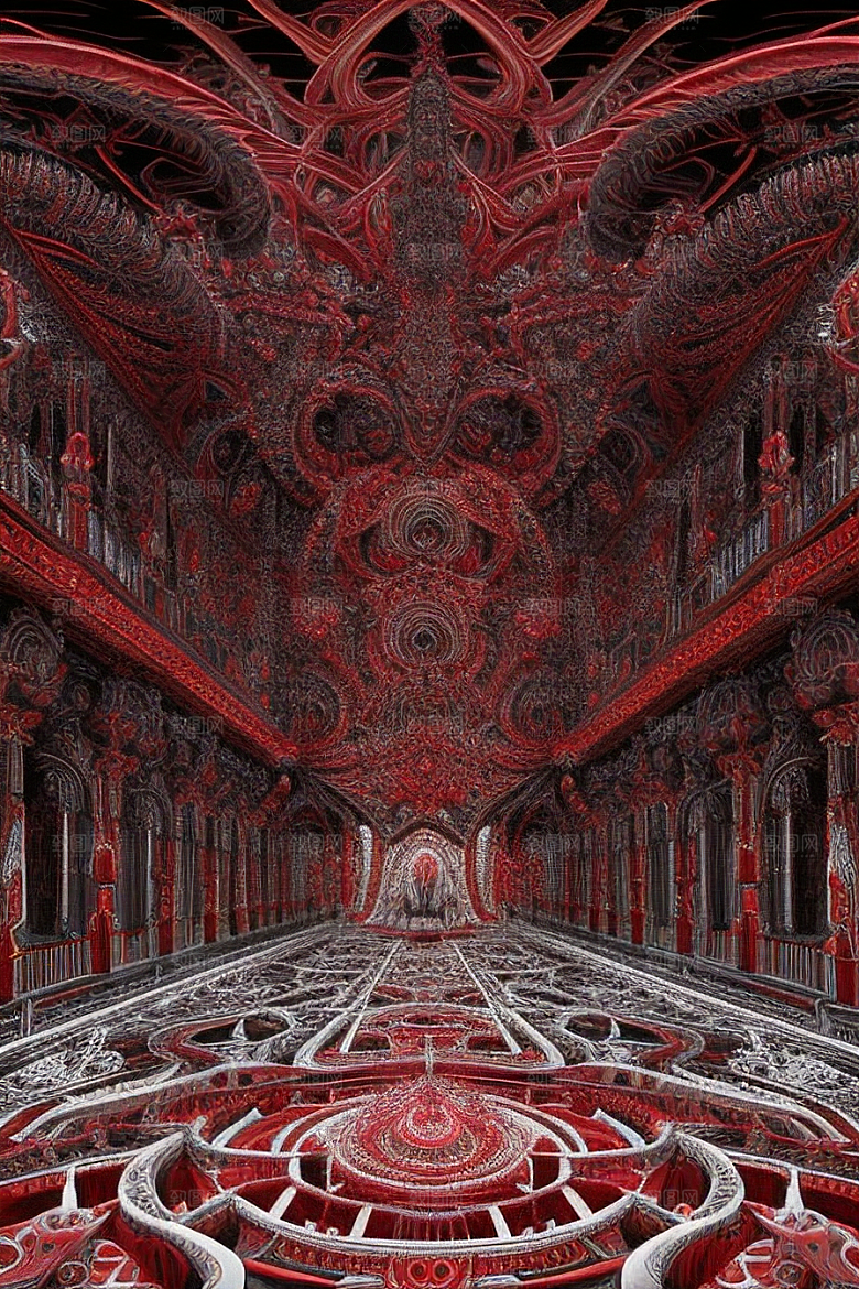 神之花园分形艺术的神秘乐园