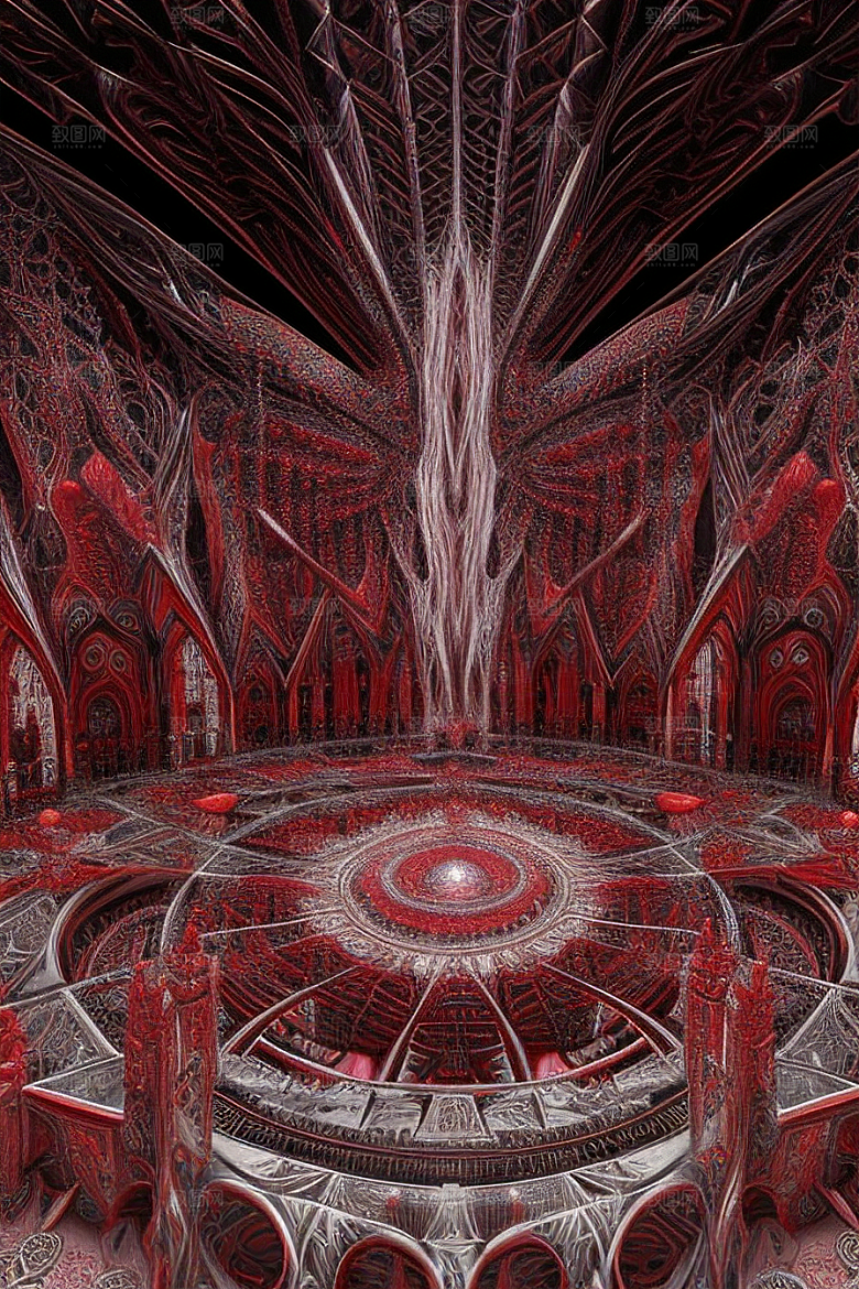 红色幻想宫殿神圣花园