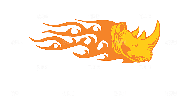 卡通矢量老虎素材元素png